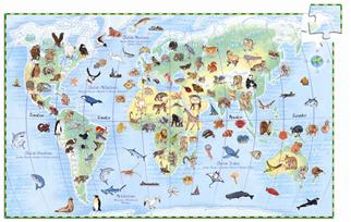 Djeco World\'s Animals Puzzle